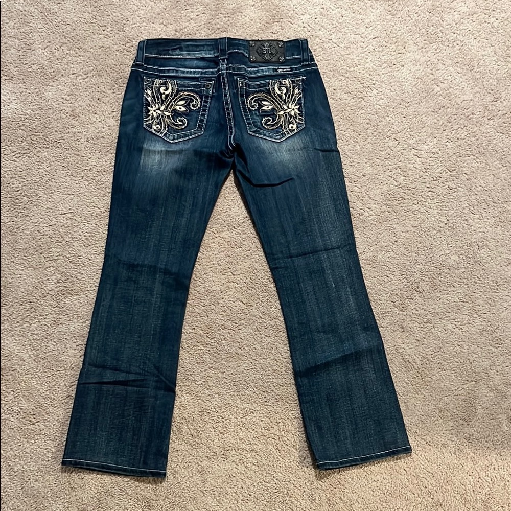 Miss Me Women's Blue Embellished Jeans